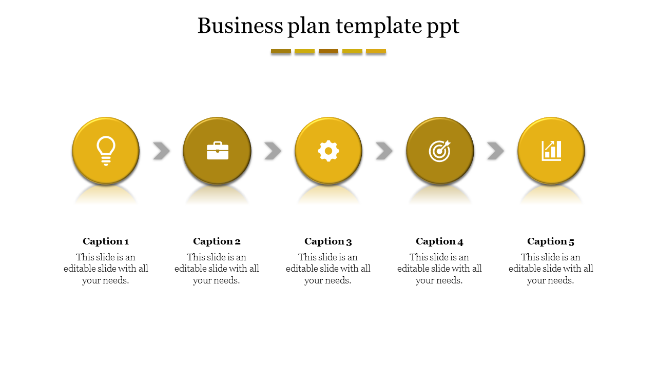 business plan template ppt-business plan template ppt-5-Yellow